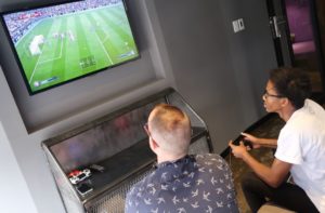 playing FIFA